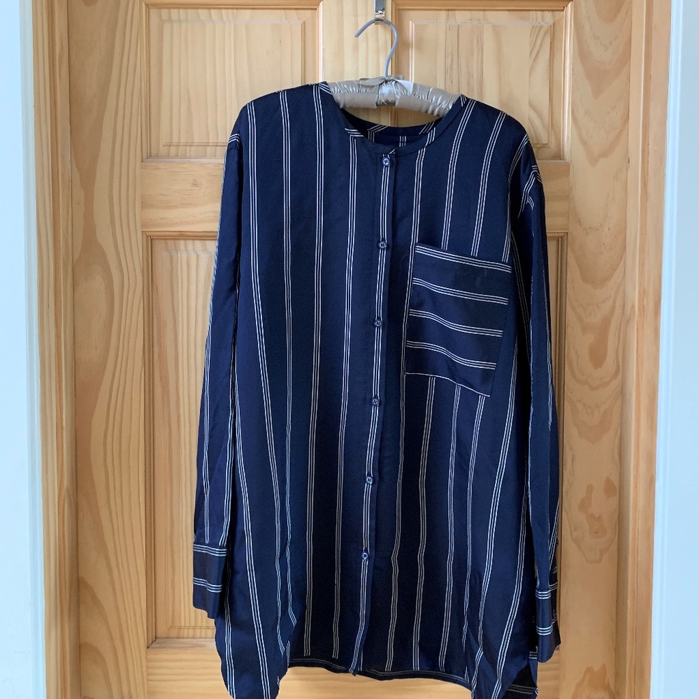 Nordstrom Signature Stripe Tunic Shirt